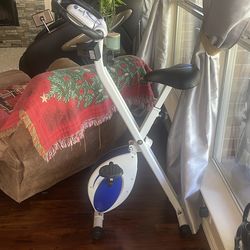 Indoor exercise bicycle