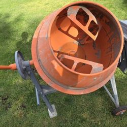 Yardmax Concrete Mixer 4 cu Ft