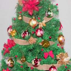 12 Pcs Premium Xmas Ball Set Upgrade Christmas Tree Ornaments Shatterproof Hanging Balls(2025 New), Plastic Balls for Holiday Parties New Year Decora