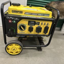 Champion Dual Fuel Generator