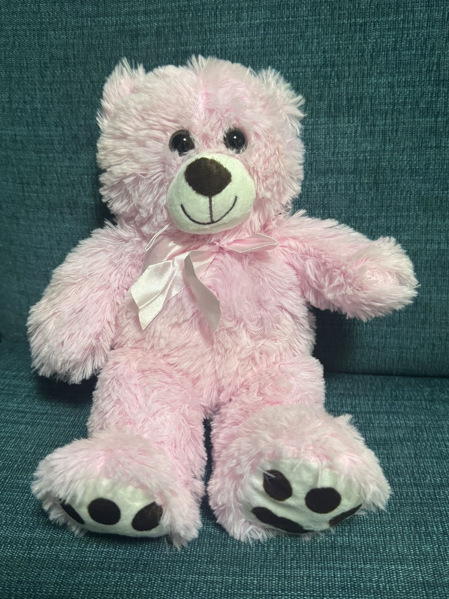 Pink Teddy Bear Stuffed Animal Plush For Girlfriend, Valentines Day, & Kids