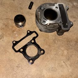50 cc scooter piston and cylinder parts