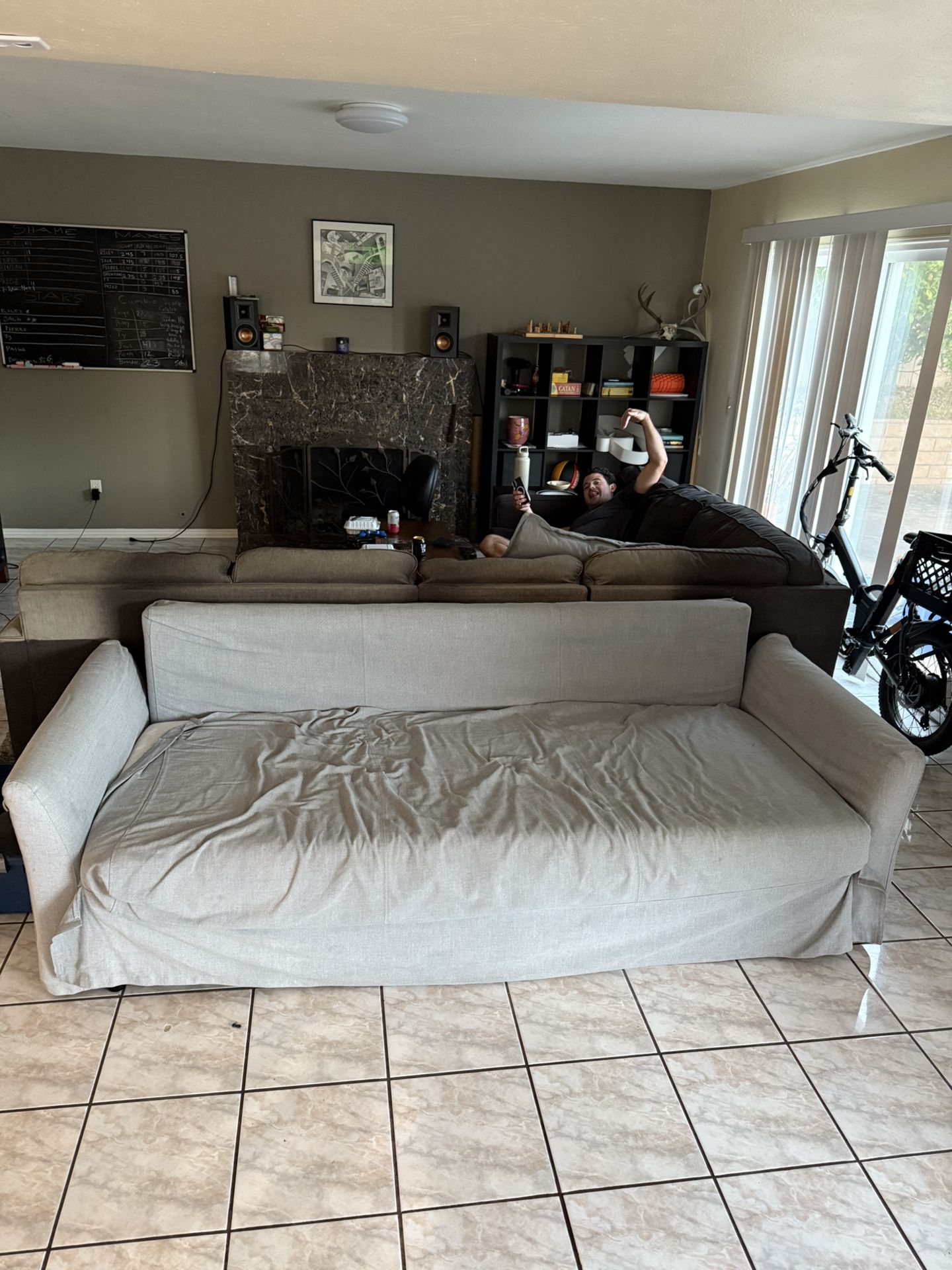 Modern Futon Sofa Bed FREE