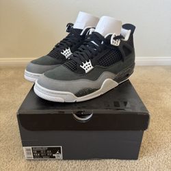 Air Jordan 4 Retro “FEAR” Men Size 12