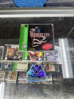 Resident Evil 2 PS1 $80 Gamehogs 11am-7pm