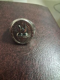 Sacred heart ring