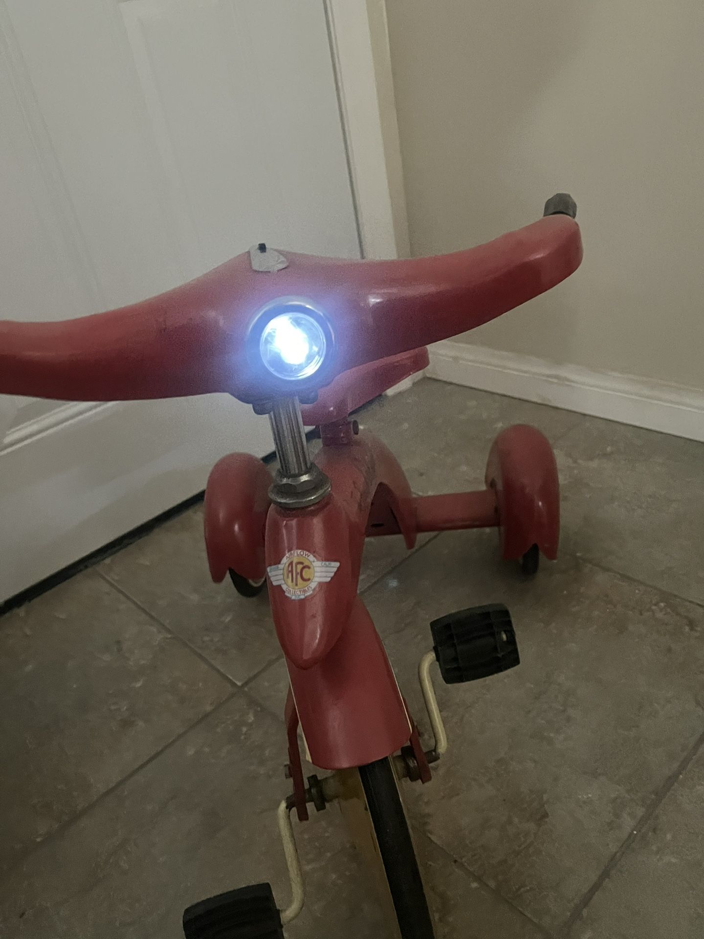 Classic Kids Tricycle | KRIDDO Pink Tricycle with Cute Basket Tricycle 