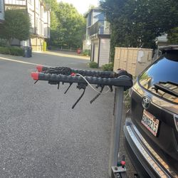 Yakima FullSwing Bike Rack for 4 Bikes; 2” Hitch