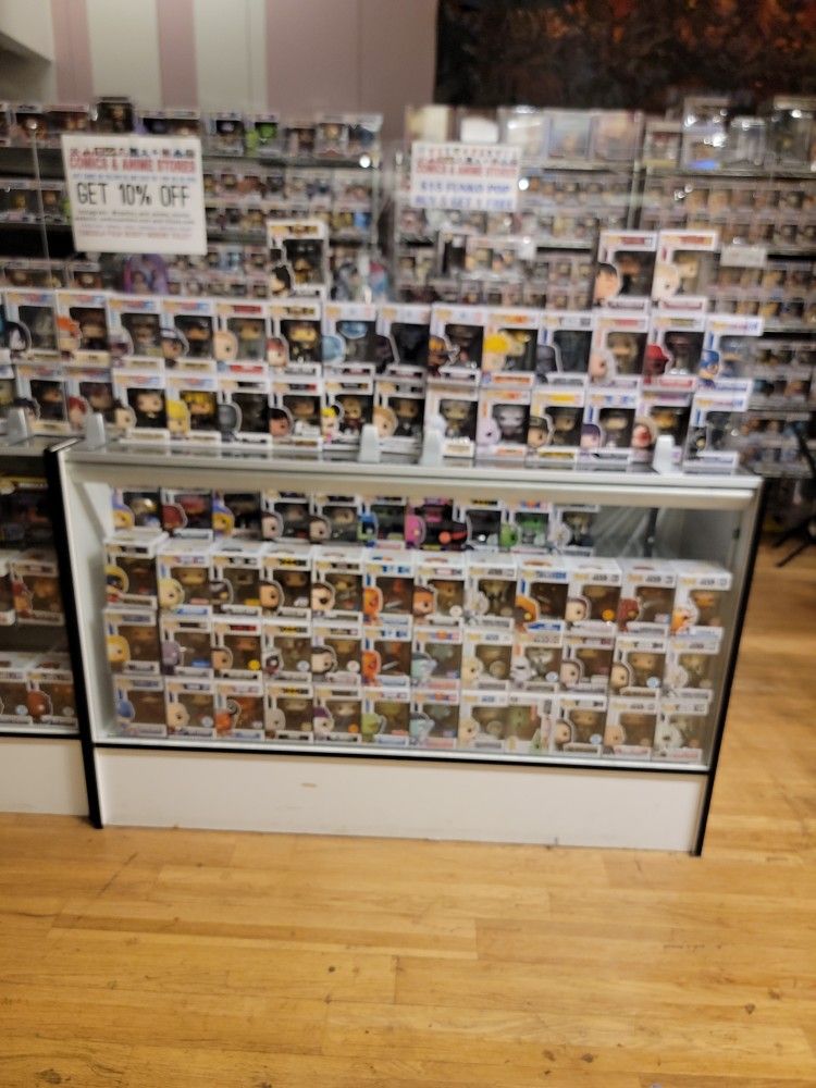 Funko Pop On Super Sales At Palm DESERT MALL Naruto Demon Slayer One Piece Hunter X Hunter Star Wars Disney Marvel