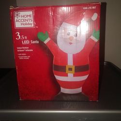 Inflatable Santa 3.5 Feet Tall