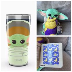 Tervis Baby Yoda (Grogu) Tumbler and Plush Set - Green
$25
