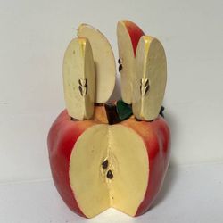 Vintage Apple Butter Spreader Knife Holder Kitchen Decor