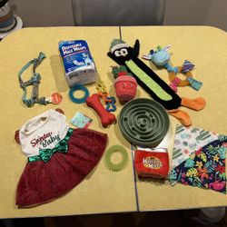 Great Variety Bundle Of Pet Supplies. All In Pictures For Only $20.00. 