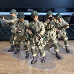 1/18 Dragon US Airborne Action Figures WWII