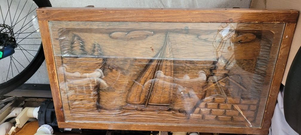 Wood Hand Crafted Coffee Table