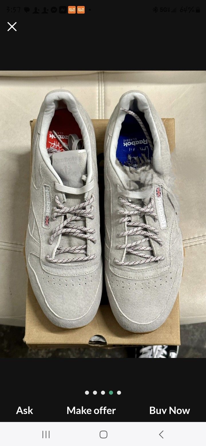 Reebok Kendrick Lamar Red&Blue Shoes