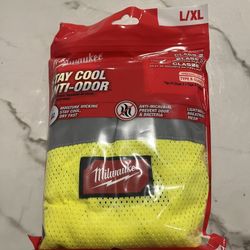 Milwaukee Safety Vest Class 2 High Visibility Yellow Mesh S/M & L/XL AVAILABLE