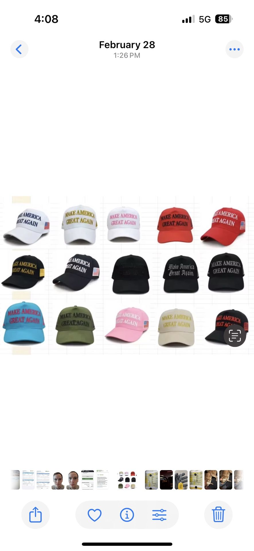 Donald Trump Mega Hat Make America Great Again Hat