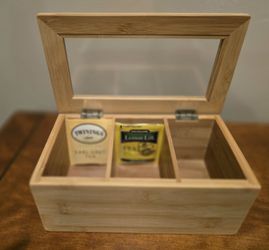 Tea Storage Box (Excellent Condition)