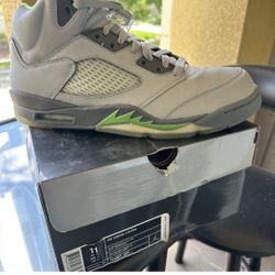 New Jordan 5 Green Bean 2006 Release -175 Obo