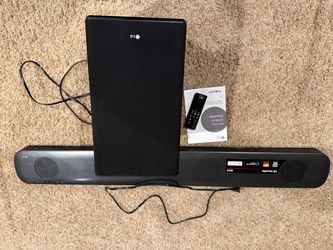 Lg tv Sound bar and Subwoofer