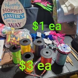 Ribbons $3 Ea