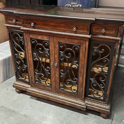 Ornate Credenza Cabinet