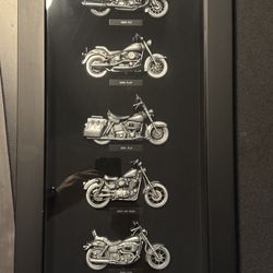 Harley Davidson Shadowbox display sets