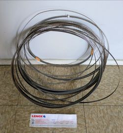 Lenox 130" X 1/4" X 6  TPI Band Saw Blades.