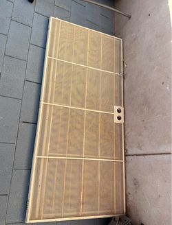 Metal door