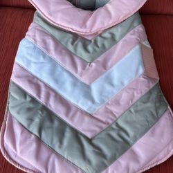 NWOT  Pink/grey Size Medium Dog Jacket. $10