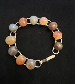 Vintage Stone Gold-tone Bracelet