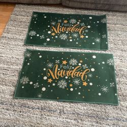 Tapete De Navidad Para Estrada De La Puerta 