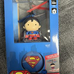 Superman Flying Toy Drone (Hand-Control Helicopter) – New