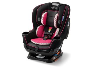 Graco Extend2Fit Kenzie, 2-in-1 Convertible Car Seat for Infants to Toddlers with Advanced Safety Features MFD: 01-11-25