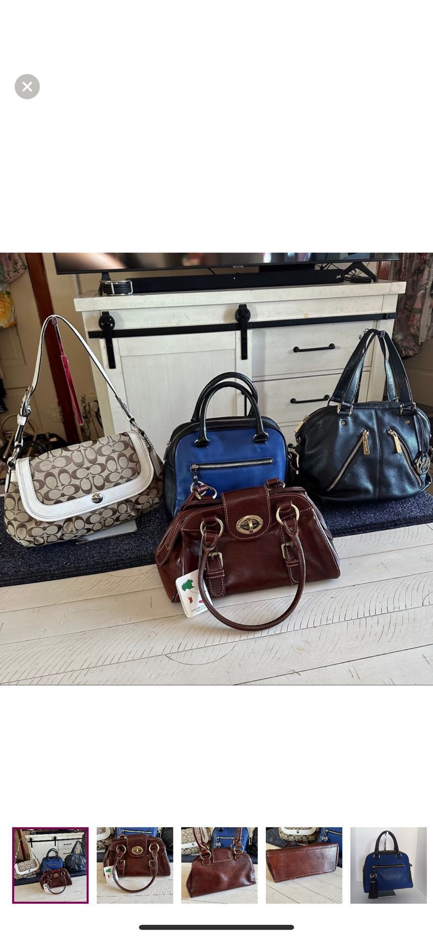 Designer Handbags #7 Bag Bundle (4pc)