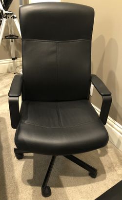 IKEA Millberget Black Swivel Office Chair