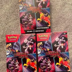 Pokémon destined rivals booster bundle