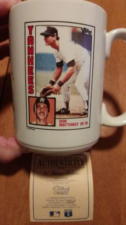 Don Mattingly Rookie Ball Mug