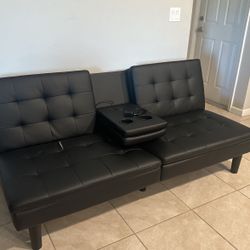 The Mainstays Memory Foam Futon