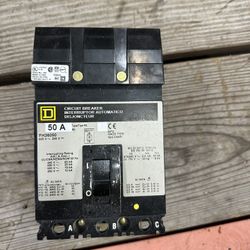 Square D FH36050 model. 	