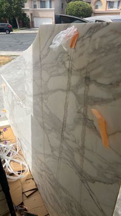 Partial piece of natural stone