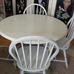 dining table and chairs