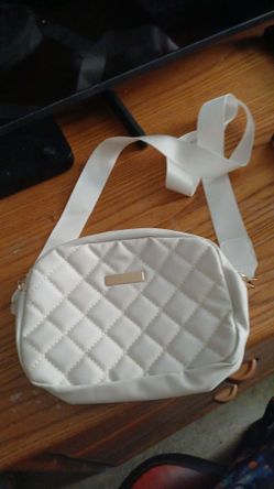 Brand new white purse