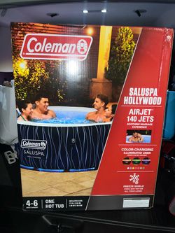4-6 PERSON COLEMAN NEW SPA