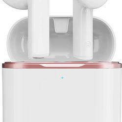 Wireless Earbuds Bluetooth Earbuds Wireless Headphones IPX5 Waterproof Earphones Noise Cancelling Headset Deep Bass Long Battery Bluetooth Headphones 