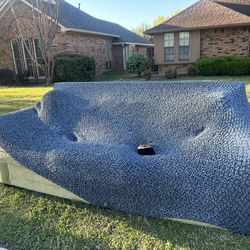 Free Cindy Crawford couch with Mama Mia cover