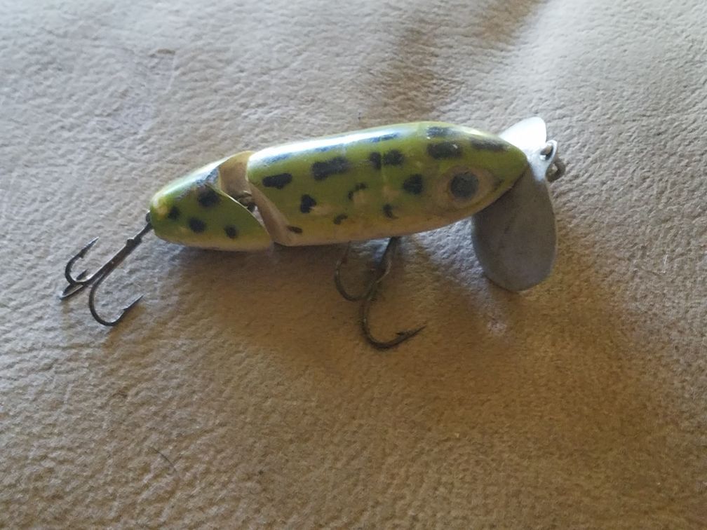 Vintage Fred Arbogast Jitterbug fishing lure tackle for Sale in  Minneapolis, MN - OfferUp