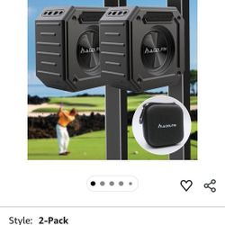 Magolfin Golf Cart Speakers w/ Case 
