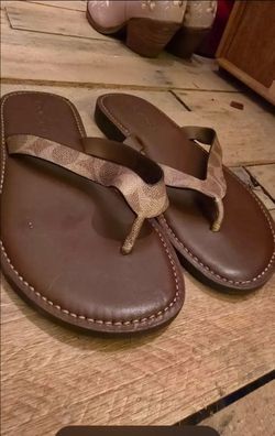 Ladies Coach sandals sz 7